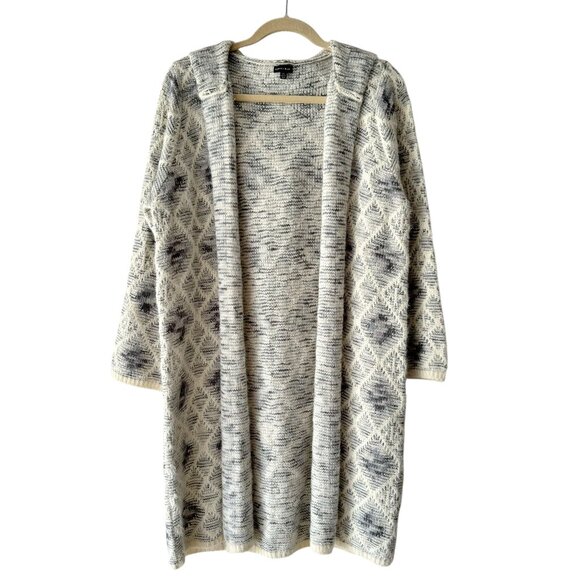 Rebecca Elliot Southwestern Print Duster Cardigan Sweater - Picture 1 of 6